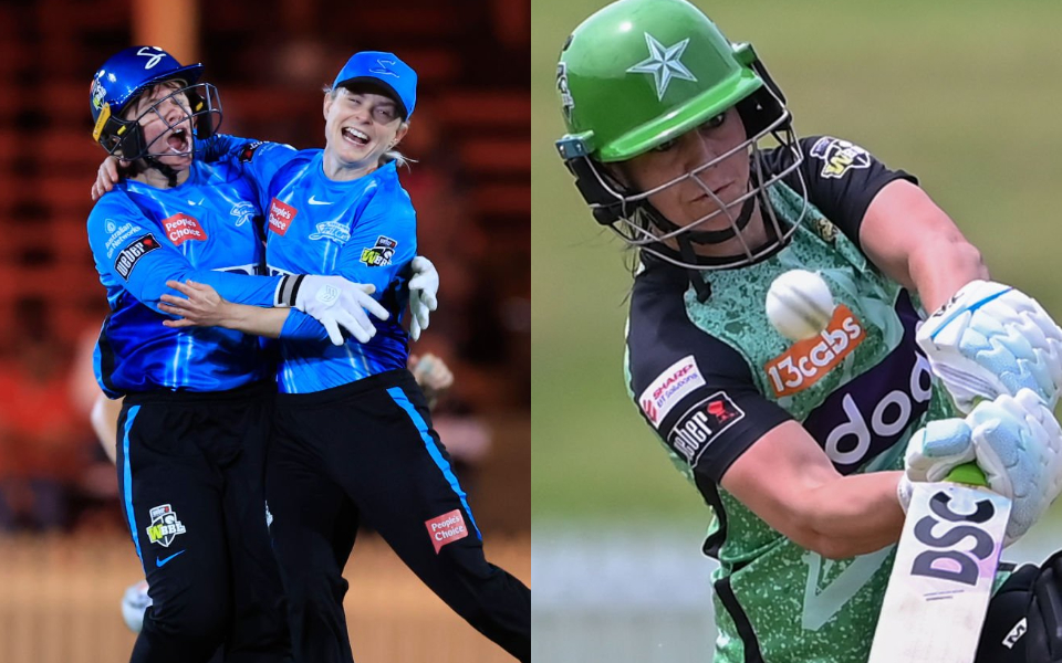 melbourne stars women and adelaide strikers women
